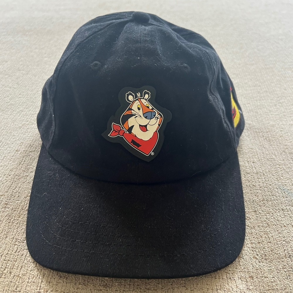 Kudzu NASCAR Kelloggs Racing Tony the Tiger Hat Black Terry Labonte 5 Cap